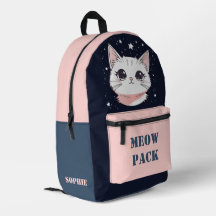 Meow Pack with Cute Cat Backpack