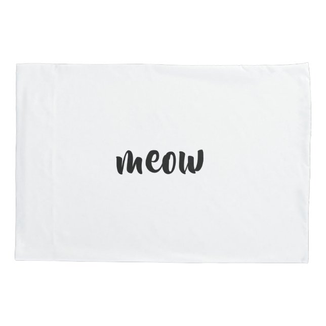 MEOW PILLOWCASE (Back)