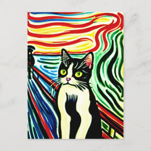Meow Postcard