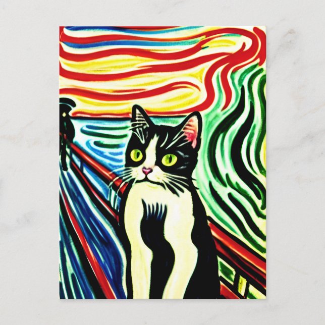 Meow Postcard (Front)