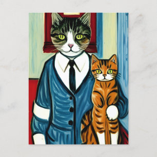 Meow Postcard