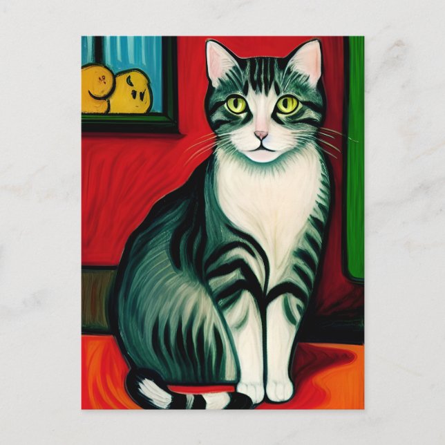 Meow Postcard (Front)