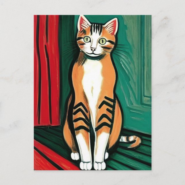 Meow Postcard (Front)