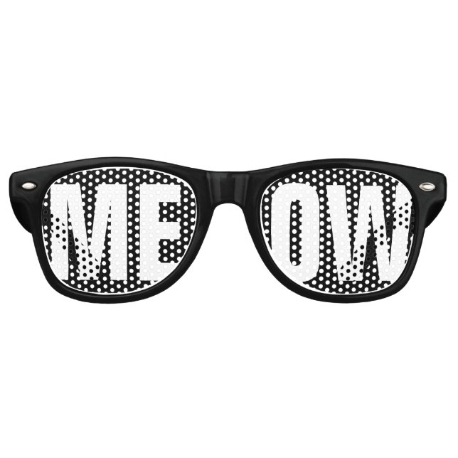 MEOW RETRO SUNGLASSES (Front)