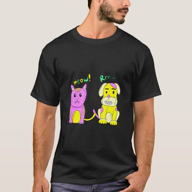 Meow Rrr T-Shirt (Front)