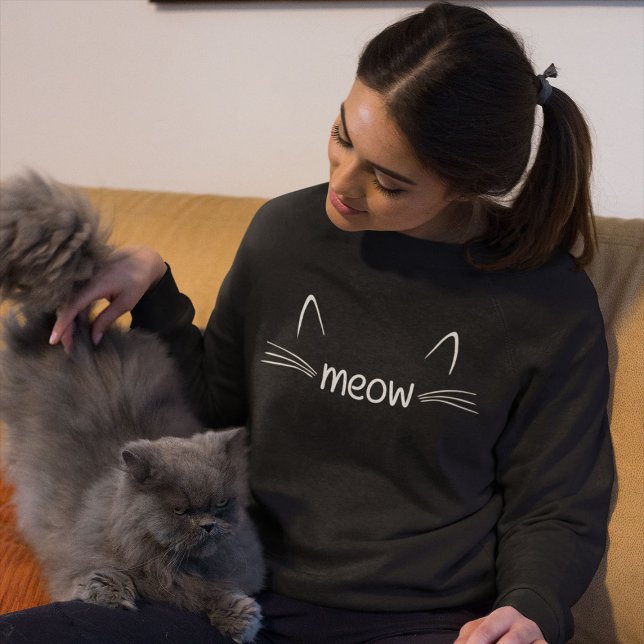 Meow Sweatshirt (Creator Uploaded)