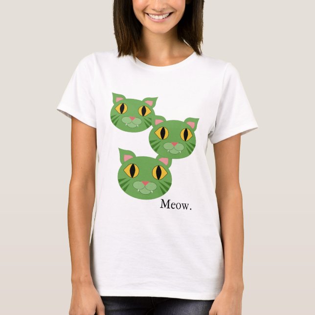 Meow. T-Shirt (Front)