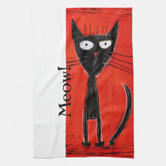 Meow Tea Towel