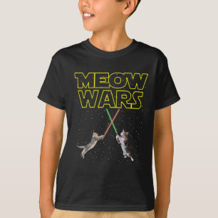 Meow Wars Cat Shirt Funny Gifts For Cats Lovers S 