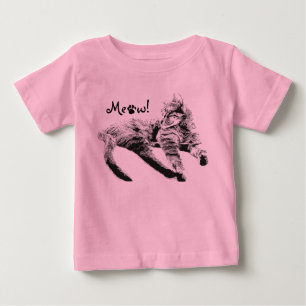 Meow Wear for Kids Baby T-Shirt