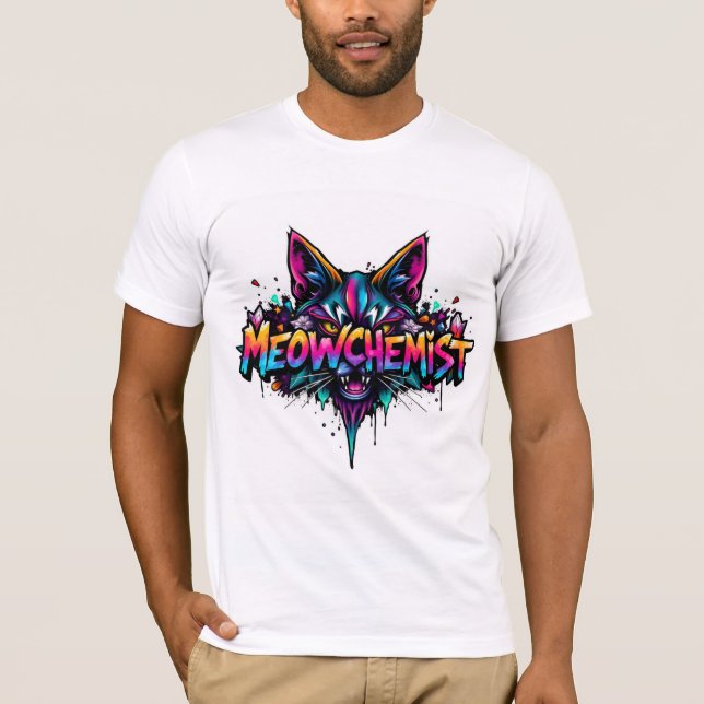 MEOWCHEMIST ORIGIN -  Version 1.0 T-Shirt (Front)