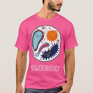 Meowcrobiology Science Cat Lover Premium  T-Shirt