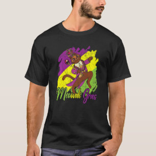 Meowdi Gras Cat Mardi Gras New Orleans Louisiana T-Shirt