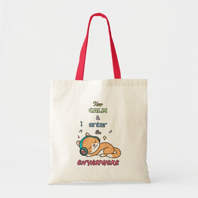 Meowditation Mode | Tote Bag (Front)