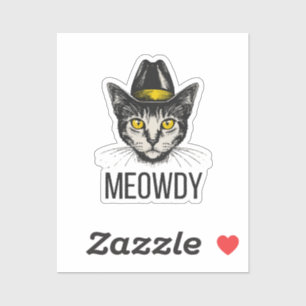 Meowdy Funny Cat