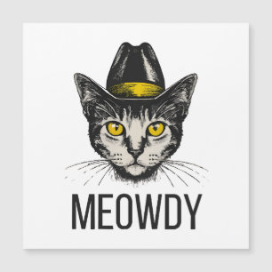 Meowdy Funny Cat