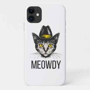 Meowdy Funny Cat Case-Mate iPhone Case
