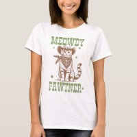 Meowdy Pawtner Cowboy Cat