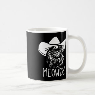 Meowdy Texas Cat Meme Coffee Mug