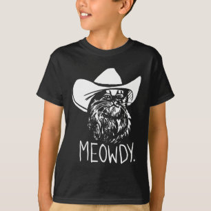 Meowdy Texas Cat Meme  T-Shirt