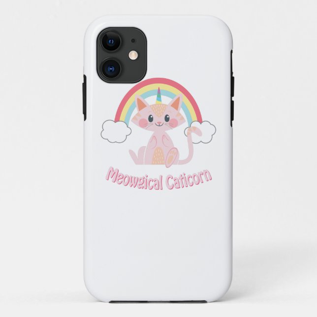 Meowgical Caticorn Kittycorn Case-Mate iPhone Case (Back)
