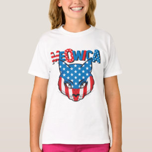 Meowica America Independence Day 1774 4th of July T-Shirt