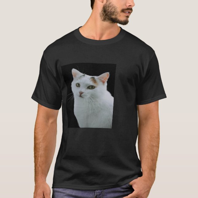 #meowing#cute#cat teeshort  T-Shirt (Front)