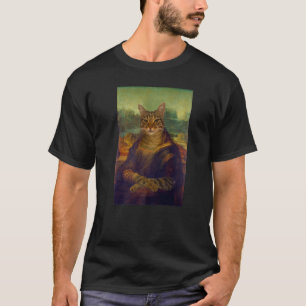 Meowing Lisa Funny Cat Cat T Cat T-Shirt
