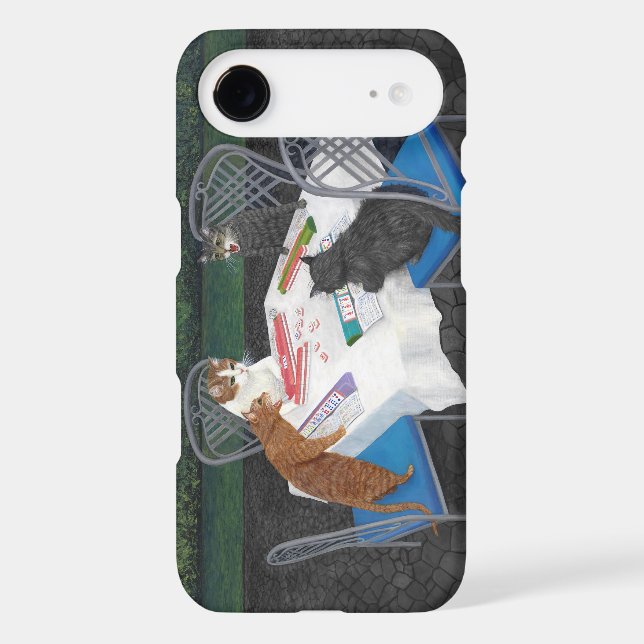 Meowjongg Case-Mate iPhone Case (Back)