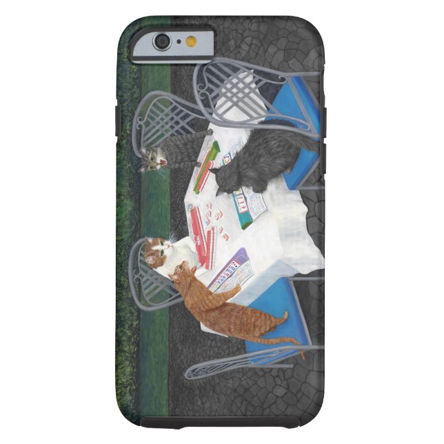 Meowjongg Case-Mate iPhone Case (Back)