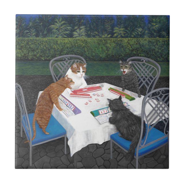 Meowjongg Tile (Front)