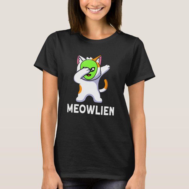 Meowlien Aliens T-Shirt (Front)