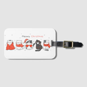 Meowmy Christmas! Luggage Tag