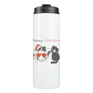 Meowmy Christmas! Thermal Tumbler