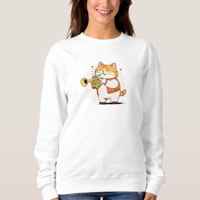 Meows and Melodies Sweatshirt (Front)