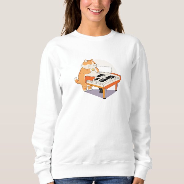Meows and Melodies Sweatshirt (Front)