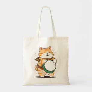 Meows and Melodies Tote Bag