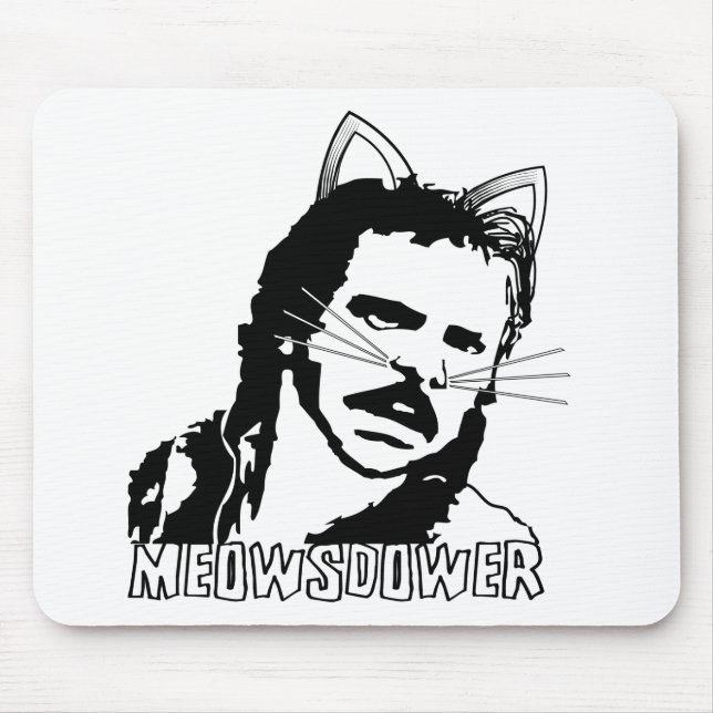 Meowsdower Mouse Pad (Front)