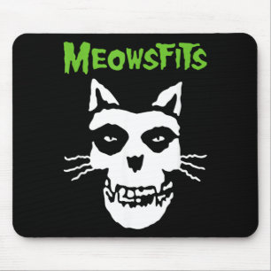 Meowsfits Cats Kittens Meow Funny Parody Band for Mouse Pad