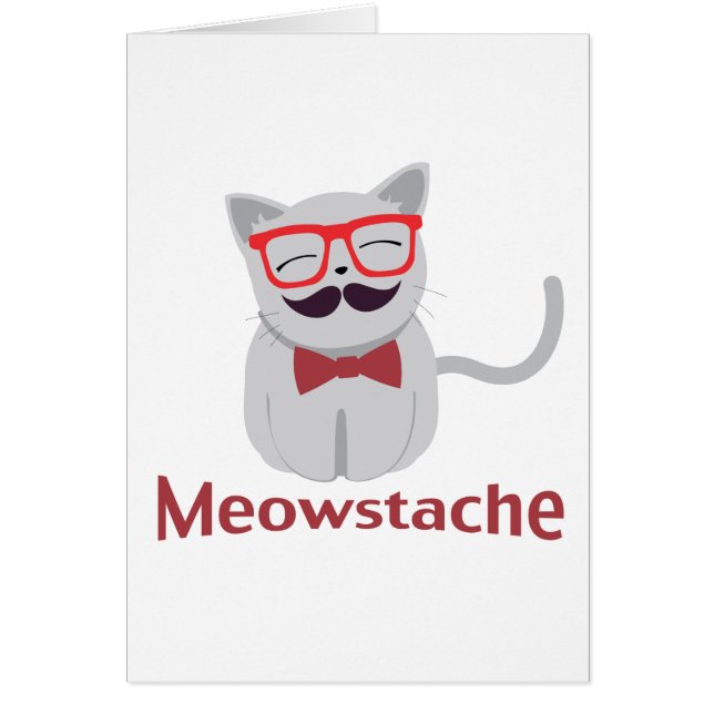 Meowstache (Front)