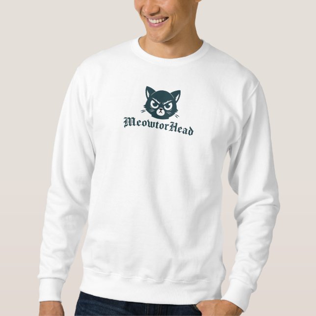 Meowtorhead  sweatshirt (Front)