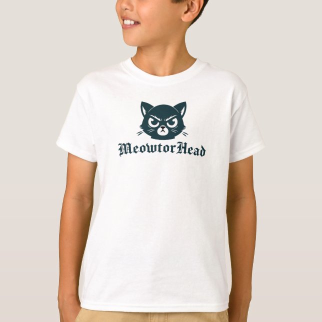 Meowtorhead  T-Shirt (Front)