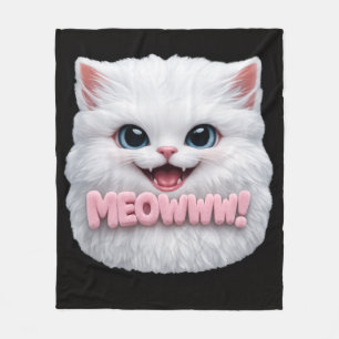 Meowww Cat Blanket