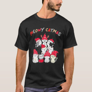 Meowy Catmas Christmas T-Shirt