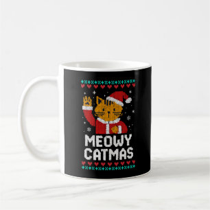 Meowy Catmas Coffee Mug