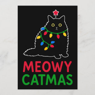 Meowy Catmas Invitation