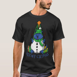 Meowy Catmas Kittens Holiday Graphic T-Shirt