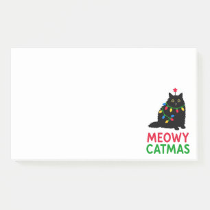 Meowy Catmas Post-it Notes