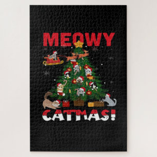 Meowy Chirstmas Jigsaw Puzzle