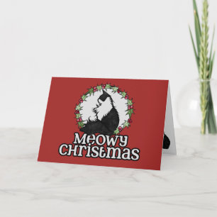 Meowy Christmas Card